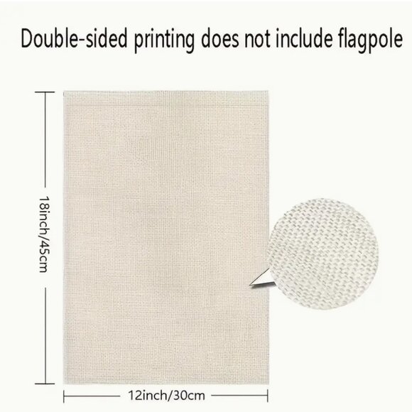 1pc 12"X18" Garden Flag, Winter-Cat Garden Flag - Picture 3 of 3